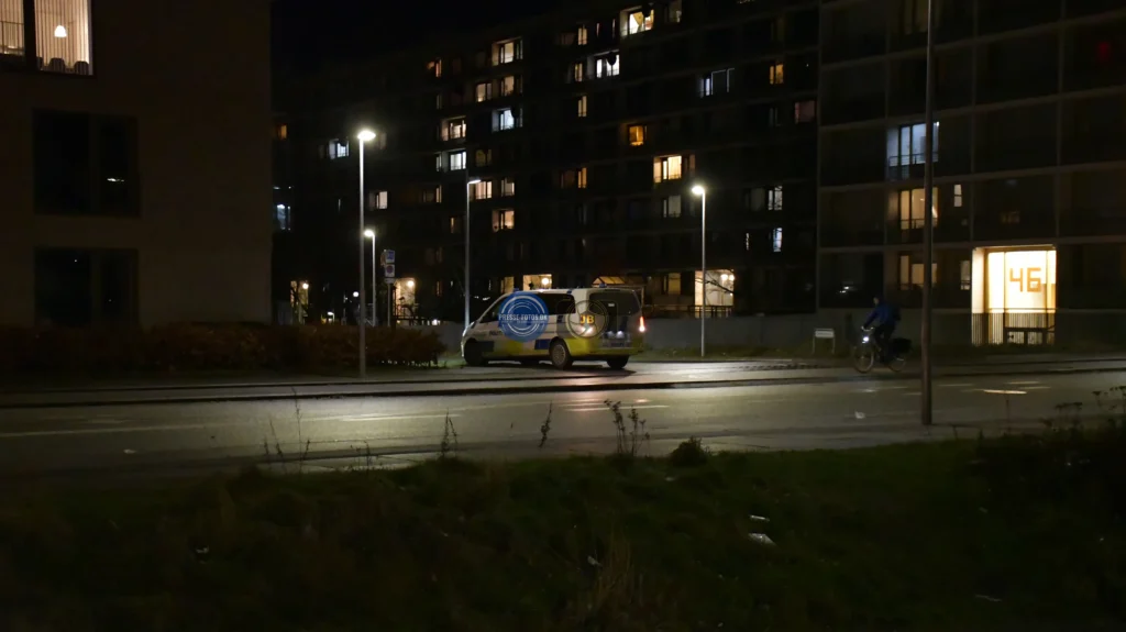 Politiets Lima (indsatsleder) var på stedet.
