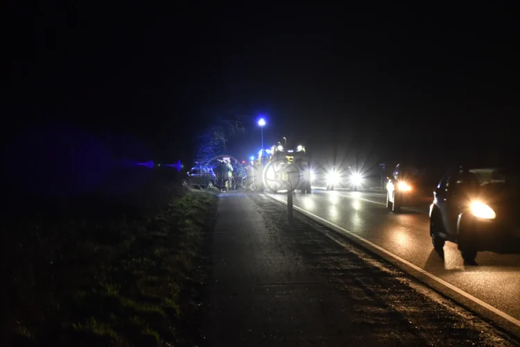 2 biler kører sammen på Rute 26 mellem Sabro og Lading. 2 Ambulancer, brandvæsen og politi var på stedet. Meldingen lød på "fastklemte"