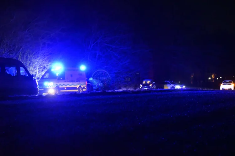 2 biler kører sammen på Rute 26 mellem Sabro og Lading. 2 Ambulancer, brandvæsen og politi var på stedet. Meldingen lød på "fastklemte"