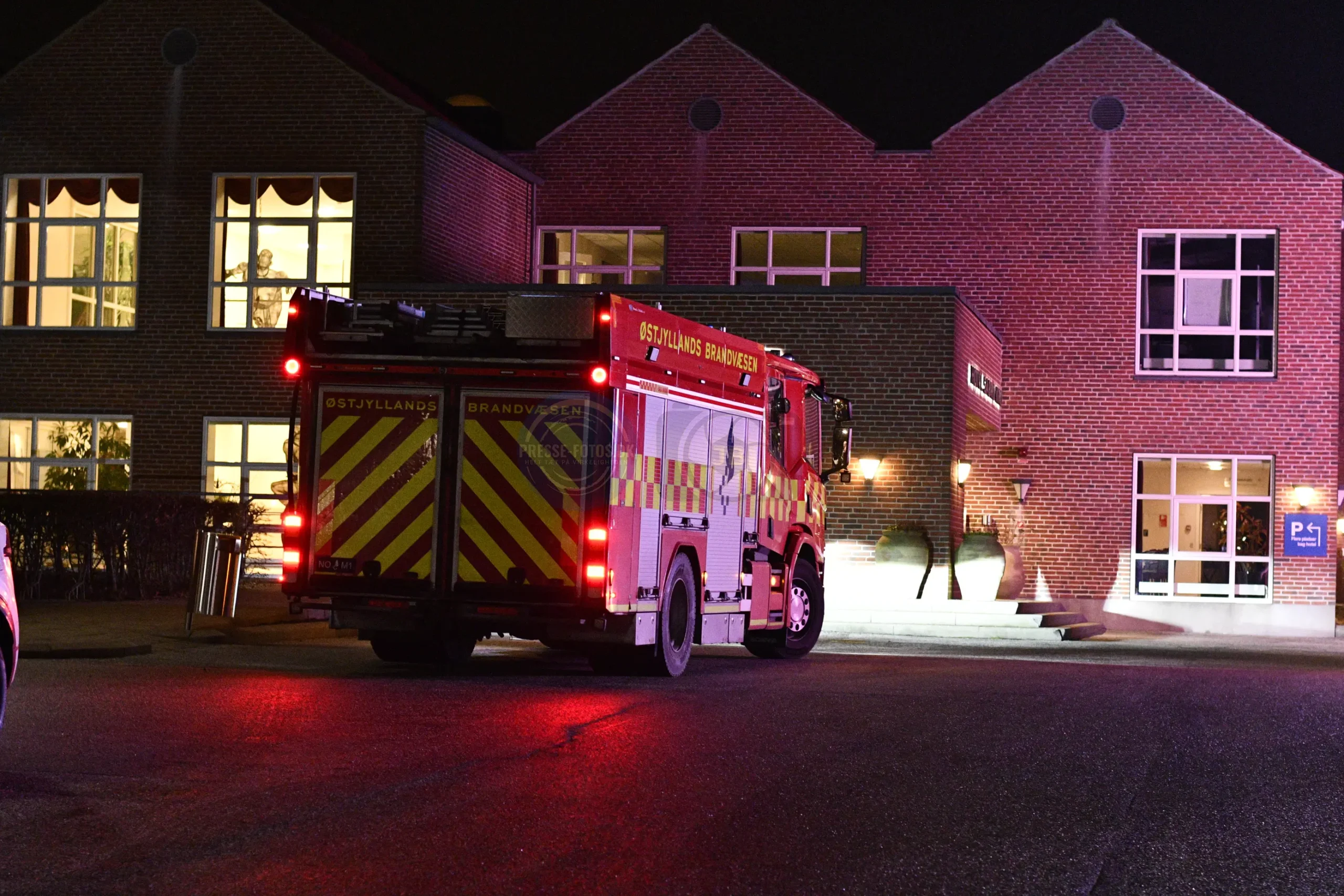 Brandalarm – Hotel Sabro Kro. Viborgvej, 8471 Sabro